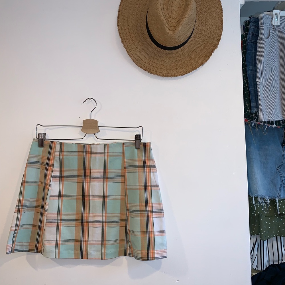 Urban Outfitters plaid skirt